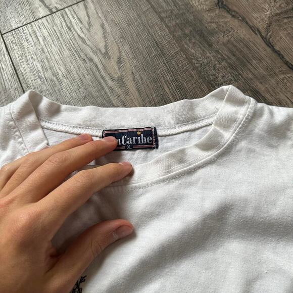 Vintage 80s 90s Retro Thin Cuba Havana Club Graphic Tee - Picture 3 of 5